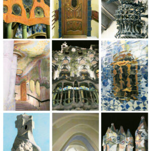 poster of Gaudi architecture