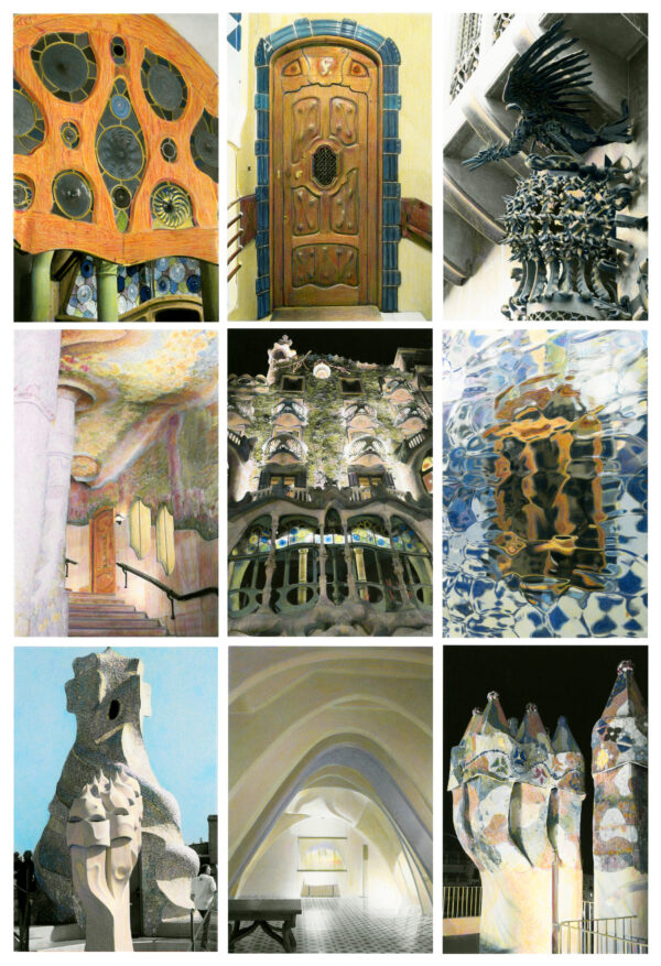 poster of Gaudi architecture