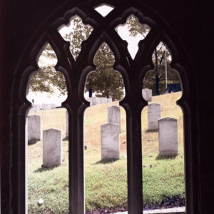 View from the House of Memory in Historic Oakwood Cemetery