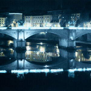 Bridge over the Tiber in Rome